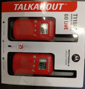 Rádio Comunicador Talkabout Motorola T110BR Walk Talk 