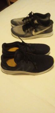 Nike e New balance 43 bom estado 80 os dois