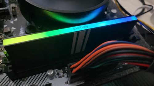 Memória Ram 8gb) 3600mhz Asgard Black 
