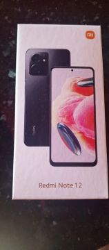 Xiaomi Redmi Note 12 -  Caixa e carregador original 