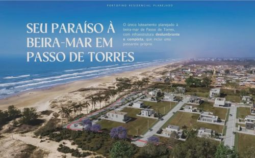 Loteamento Portofino Residencial Planejado  Você a um passo do mar!