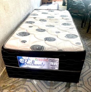 Cama Box Topazio Brilhante