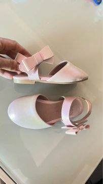 Sandália Rosa com Laço TAM 22