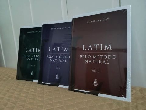 Combo Latim pelo Método Natural - NOVO - Editora CDB. 
