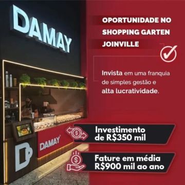 CAFETERIA EM SHOPPING DE ALTO PADRÃO