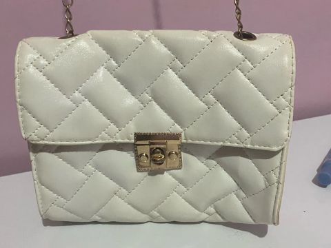 Bolsa de lado branca 