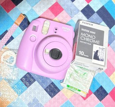 Câmera Instax Mini 9 lilás 