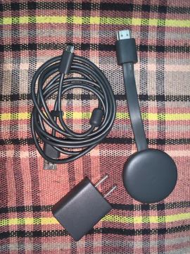 Google Chromecast ORIGINAL com acessórios 