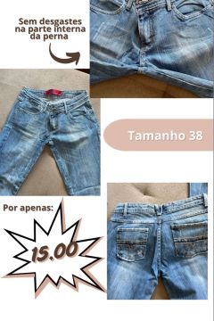 Calça Jeans Feminina Tamanho 38
