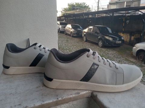 Tênis Casual Masculino Cinza