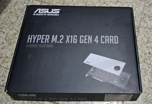 Placa PCIe ASUS Hyper M.2 X16 Gen 4