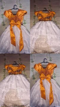 Vestido de festa infantil