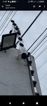 Cerca elétrica instalação 