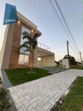 Casa com 3 dormitórios à venda, 165 m² por R$ 775.000,00 - Jacunda - Aquiraz/CE