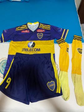 Uniforme de Futebol Boca Juniors - Camisa, Shorts e Meias