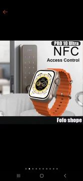 Smartwatch PRO 10 Ultra NFC - Controle de Acesso