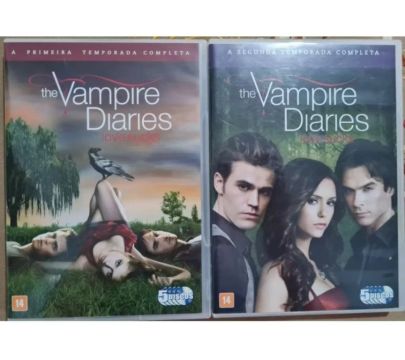 Dvds 1-6 temporada The vampire Diaries