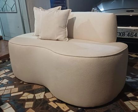 Sofá de Canto Branco - Conforto e Estilo