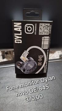 PROMOÇÃO Fone Monitor In ear Dylan DE-845