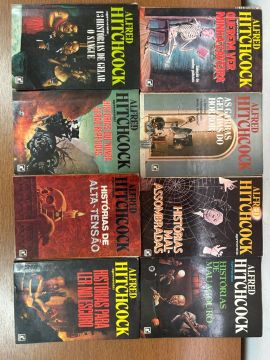 8 livros do Hitchcock 