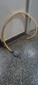 Mangueira e registro de botijao de gas