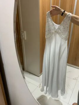 VESTIDO DEBUTANTE BRANCO