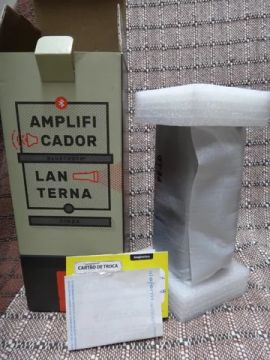 Caixa Amplificador Bluetooth Com Lanterna - Imaginarium , na embalagem