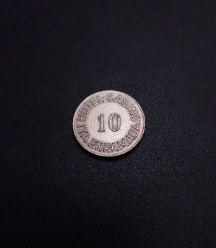 Antiga ficha de Hotel Casino