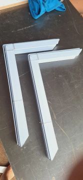 Cantoneiras de Metal o Par 50cm (2 unid)