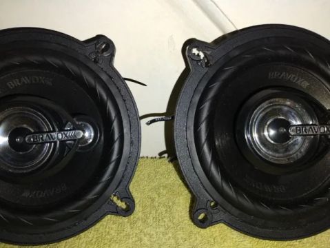Par de auto falantes  (BRAVOX) 5 Polegadas TR55U