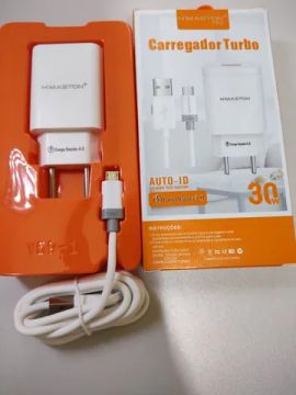 Vendo carregador turbo V8 microusb