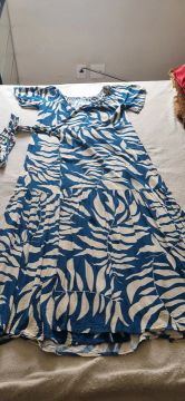 Vestido Estampado Plus Size