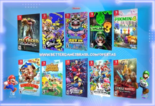 Splatoon 3 & Donkey Kong Luigi Smash Pikmin Marvel Animal Metroid Nintendo Hyrule Wario 1