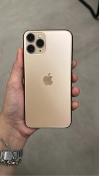 iPhone 11 Pro 256GIGAS Dourado COM MENSAGEM DE TELA NOVA!