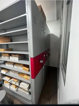 Arquivo deslizante para cartórios 