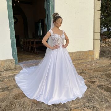Vestido de noiva Princesa 