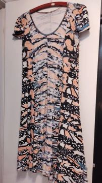 Vestido estampado tamanho M