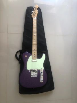 Telecaster Michael (Pintura Roxa Sparkle)