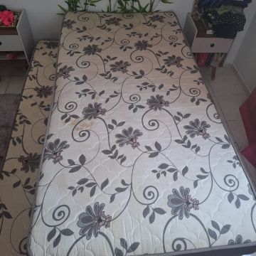 Cama Box Casal com Colchão