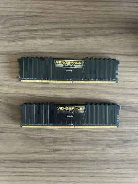 Memória DDR4 Corsair Vengeance LPX, 16GB (2x8GB), 3200MHz, Black, CMK16GX4M2E3200C16