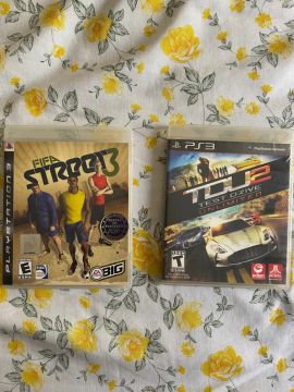 Jogos PS3 - FIFA Street 3 e Test Drive Unlimited