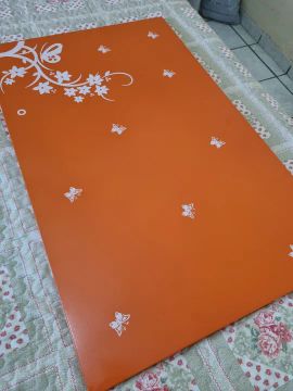 Lousa Magnética Decorada com Borboletas