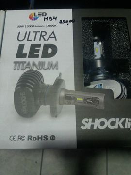 Lâmpada ultra led titanium shockligth