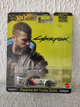 Hot Wheels Premium Cyberpunk 2077 Porsche 911 Turbo (930)