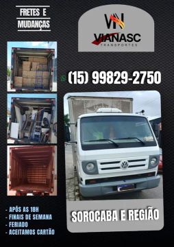 Fretes e Mudanças Sorocaba e região 