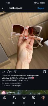 Armação de Óculos Clipon 2 em 1 