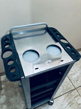 Carrinho de Salão de Beleza com 5 Gavetas