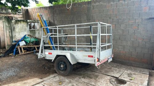 Carreta reboque para transporte de carga
