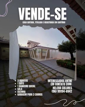CASA À VENDA