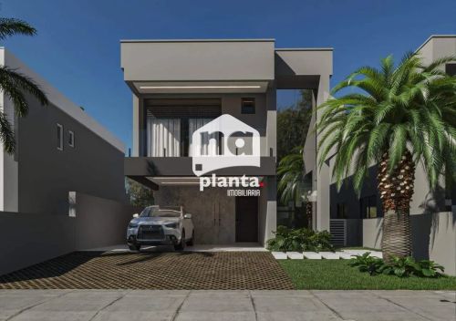 Casa à venda no Bairro Cacupé em Florianópolis-SC, com 3 quartos, 3 suítes, 2 vagas